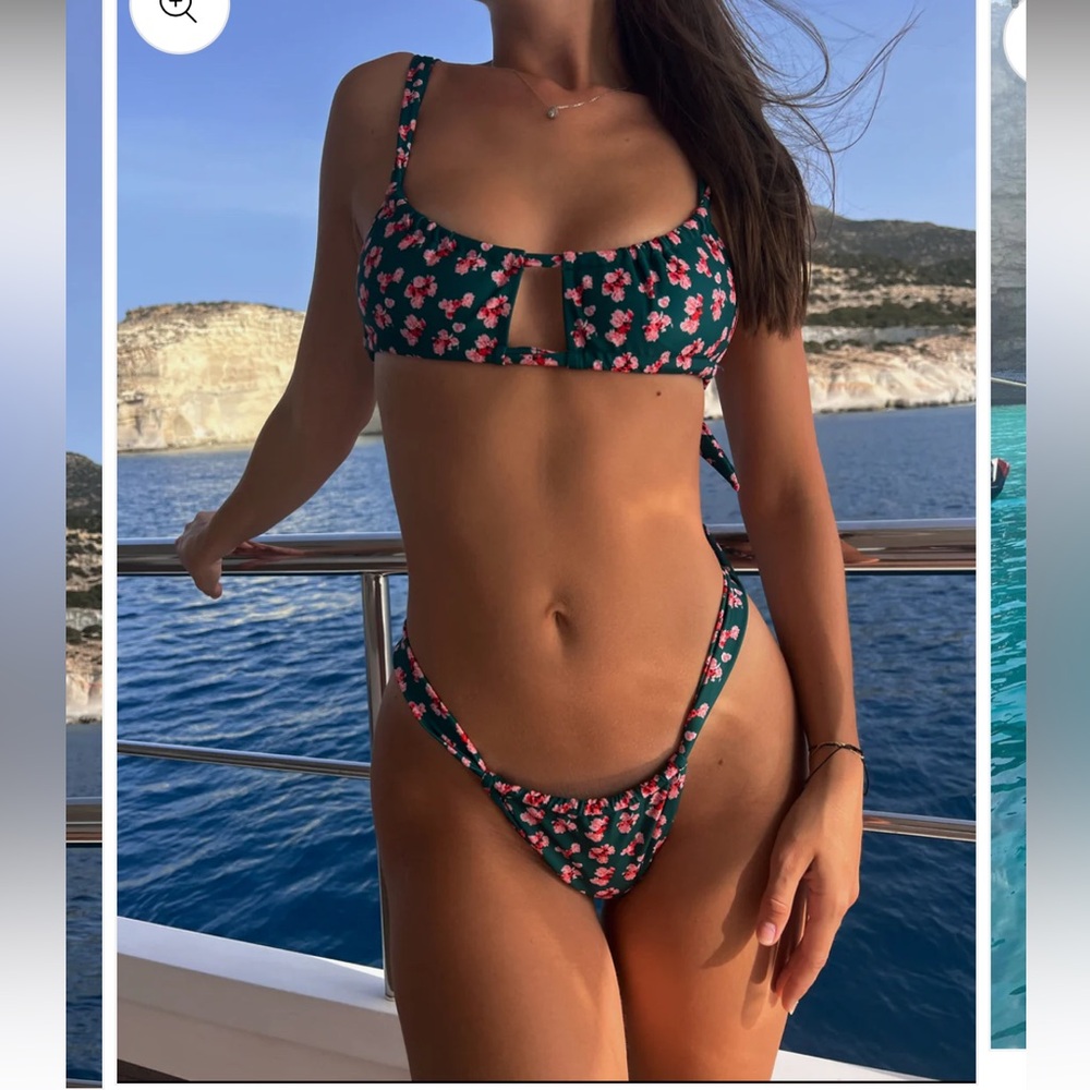 Strawberry Milk Mob Gecko Bikini - NWT